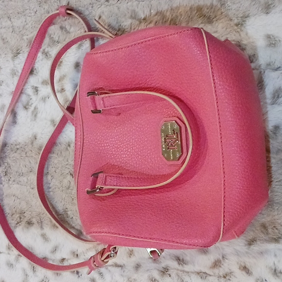 Ralph Lauren Bags Ralph Lauren Pink Crossbody Bag Small Hobo Style Bag Poshmark